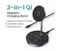 Ugreen Qi2 25w Support De Chargeur Sans Fil Magnétique Support De Charge Pour Iphone 16 15 Pro Max/Airpods Chargeur Rapide Pour Magsafe-Qi 7.5w