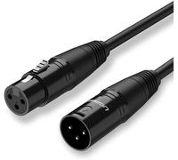 Ugreen - Rallonge de câble audio - XLR3 mâle pour XLR3 femelle - 3 m - triple blindage
