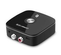Ugreen Récepteur Bluetooth 5.1 Adaptateur aptX 2RCA / jack 3,5 mm noir (40759)