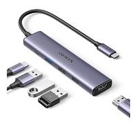 Ugreen Hub USB‑C CM478 (15495) 5-en-1 – HDMI 4K, PD 100W, USB 3.0 Ultra-rapide