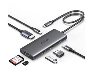 UGREEN Revodok Pro 107 USB C Dockingstation HDMI, 3X USB-A 3.2, 100W PD