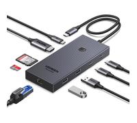 UGREEN Revodok Pro 1091 Hub USB C 10Gbps 9-en-1: HDMI 4K, Ethernet Gigabit, SD/TF, PD 100W - Pour MacBook, iPad, iPhone 17 Pro Max
