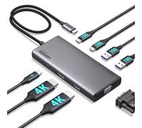 UGREEN Revodok Pro 3081 Hub USB C 8 en 1 Docking Station Triple Affichage