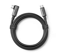 UGREEN Right Angle USB-C to USB-C Cable 5m, Fast Charging & Data Sync, Black
