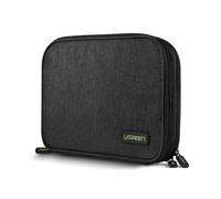 UGREEN Sac Rangement de Câbles Housse de Protection Accessoires Électroniques Antichoc Sacoche avec Double Zips pour Téléphone, i
