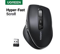 UGREEN-Souris sans fil à défilement hyper rapide, Bluetooth 5.4, 2.4G, ergonomique 5000 ug I pour MacPle, tablette, ordinateur, PC Mouse