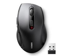 UGREEN Souris sans Fil Ergonomique 2,4G 1600 DPI Réglable, Noir