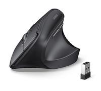 UGREEN Souris Verticale sans Fil 2,4G et Bluetooth 5.4 Souris Silencieuse Ergonomique 4000 DPI Compatible avec Windows macOS Linux