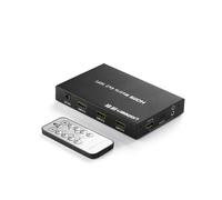 Ugreen Splitter 4x HDMI (entrée) vers 2x HDMI (sortie) Commutateur splitter 4K / FullHD noir