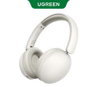 UGREEN Studio Max2 Casque Bluetooth Sans Fil, Autonomie de 80h, Écouteurs Intra-Auriculaires HiFi avec Microphone, Bluetooth 5.4 ¿ Blanc
