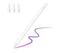 UGREEN Stylet Tactile Magnétique Charge sans Fil Rejet de Paume Détection d'Inclinaison Pencil Haute Précision Compatible avec iPad Pro 12,9/11 Pouces 2018-2022 Air 4/5 10 Mini 6