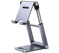 - Support de bureau (50324) - Fonction pliable, en alliage d'aluminium