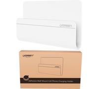 UGREEN Support Mural de téléphone avec Bandes adhésives, support de Charge Compatible avec iPhone 11 Pro Max SE XR X XS 8 7 6 Plus 6S, Samsung Galaxy S20 Ultra S10 S9 S8 Note 10 9 8 Smartphone Mini