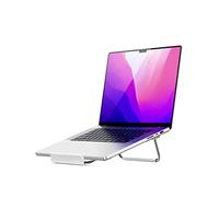 UGREEN Support Ordinateur Portable Ventilé en Aluminium 11 à 16 Pouces Laptop Stand Réglable Porte PC Portable Pliable Compatible avec MacBook Air Pro HP Dell ASUS MSI