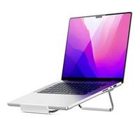UGREEN Support Ordinateur Portable Ventilé en Aluminium 11 à 16 Pouces Laptop Stand Réglable Porte PC Portable Pliable Compatible avec MacBook Air Pro HP Dell ASUS MSI