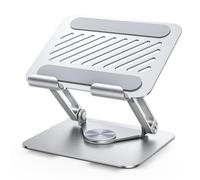 UGREEN Support Tablette Bureau Réglable Base Pivotante à 360 Degrés Pliable Aluminium Compatible avec iPhone 17 Pro Max Air 16 15 14 iPad Pro Air Mini Galaxy Tab A11 S11 Galaxy S25 Ultra S24