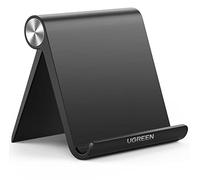 UGREEN Support Tablette Réglable Bureau Pose Tablette Téléphone Portable Pliable Compatible avec iPhone 17 Pro Max Air 16 15 14 iPad Pro Air Mini Galaxy Tab A11 S11 Lite Galaxy S25 Ultra S24 (Noir)