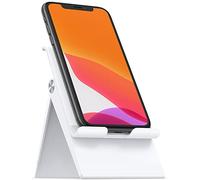 UGREEN Support Téléphone Bureau Dock Téléphone Hauteur Réglable Pliable Compatible avec iPhone 13 Pro Max Mini 12 11 XS Max X Galaxy S22 S21 Ultra Note20 A12 A32 Redmi Note 10 Pro (Blanc)