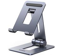 UGREEN Support Téléphone Bureau en Aluminium Stand Smartphone Compatible avec iPhone 16 Plus Pro Max 15 14 13 12 Galaxy S24 Ultra S23 S22 Pixel 8 7a 6a Redmi Note 13 Pro