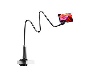 UGREEN Support Téléphone Lit Bureau avec Col de Cygne Flexible Porte Téléphone avec Bras Extensible Compatible avec iPhone 14 Plus Pro Max 13 Mini 12 11 Galaxy S22 S21 A22 A52s Redmi Note 11 Pro Noir