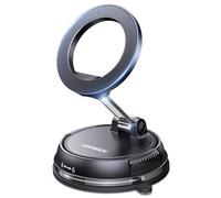 UGREEN Support Téléphone Voiture pour MagSafe Porte Téléphone Voiture | Magnetique Ventouse à Vide Puissante pour Tableau de Bord Rotation à 360° Compatible avec iPhone 18 Pro Max 17 16 15 14 Noir