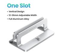 UGREEN ¿ Support Vertical pliable pour ordinateur portable, en aluminium, pour Macbook Air Pro PC 17 pouces-Violet