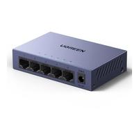 UGREEN Switch Ethernet Gigabit 5 Ports Manageable Web 10 100 1000Mbps | Commutateur RJ45 Plug et Play, hub Réseau Support VLAN QoS Link Aggregation IGMP Snooping Boitier Métal