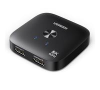 UGREEN Switch HDMI 8K 60Hz 4K 240Hz 2 Entrées 1 Sortie Commutateur HDMI Haute Résolution Supporte HDR VRR Dolby Atmos Compatible avec PC PS5 PS4 Switch 2 Xbox One Série X TV Box Projecteur Moniteur