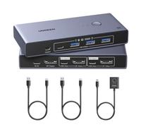 UGREEN Switch KVM Displayport 8K 60Hz 2 Entrées 1 Sortie