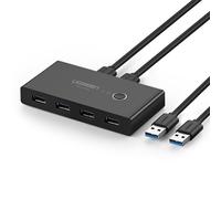 UGREEN Commutateur KVM Switch USB 3.0 - 2 PC Entrées 4 Sorties