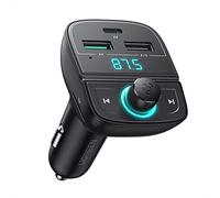 UGREEN Transmetteur FM Bluetooth 5.0 Kit Émetteur FM Voiture Chargeur PD 20W et Quick Charge 3.0, Lecteur MP3 Adaptateur Radio sans Fil, Appel Main Libre, Support Carte Micro SD et Clé USB