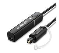 UGREEN Bluetooth Transmitter 4.2 with Optical Connector/Toslink, aptX (Black)