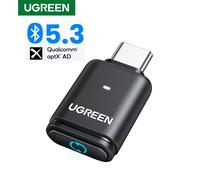 UGREEN-Transmetteur USB Type-C Bluetooth 5.3, Adaptateur Audio aptX HD AD, pour PC, Nintendo Switch, Casque, Haut-Parleur, Micro BT transmitter
