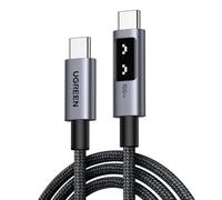 Ugreen Câble USB‑C vers USB‑C PD 100W - Nylon tressé 2 m - Noir