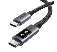 UGREEN Uno Câble USB C vers USB C PD 100W 20V 5A Charge Rapide en Nylon Compatible avec MacBook iPad iPhone 17 Pro Max Air 16 Galaxy S25 Plus Ultra S24 S23 A55 A35 A15 Steam Deck PS5 Manette (3M)