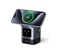 Station de charge 2 en 1 - UGREEN - Robot - Qi2 - Noir