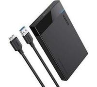 Ugreen usb 3. 0 boîtier externe pour disque dur 2,5 pouces sata uasp boîtier hdd ssd 5gbps capacité 6to max épaisseur 7mm 9,5mm installation sans outil G