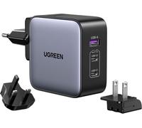 UGREEN USB-A+2*USB-C 65W GaN Worldwide Travel Fast Charger (Chargeur rapide de voyage)