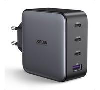 UGREEN USB-A+3xUSB-C 100W GaN Tech Fast Wall Charger EU Black