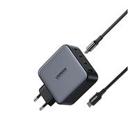 UGREEN USB-A+3xUSB-C 100W GaN Wall Charger USB C-C Cable Black
