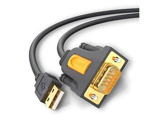Ugreen - USB-A - Câble adaptateur DB9 RS-232 1,5 m gris - (CR104)