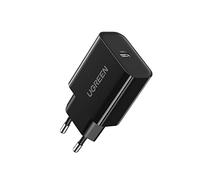 Chargeur Mural Usb-C Ue Ugreen Cd137, 20 W, Pd3.0 (Noir)