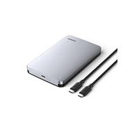 UGREEN USB C 3.1 Gen 2 Boîtier Disque Dur Externe 2,5 Pouces SATA III II I HDD SSD 7mm 9,5mm 6To Max 6Gbps UASP en Aluminium Câble USB C vers C Inclus