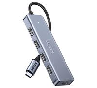 UGREEN USB C Hub 4 Ports USB Type C to USB 3.0 Hub Adapter with Micro USB for MacBook Pro, iMac, Samsung Galaxy Note 10 S10 S9, LG, Google Chromebook Pixelbook, Dell XPS, Oculus Rift S,Lenovo Yoga