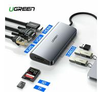 UGREEN USB C Hub Type 3.1 Adaptateur Dock 4K HDMI VGA Convertisseur pour Macbook