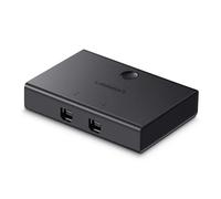 UGREEN USB Switch 2 Ports USB 2.0 Commutateur 2 Entrées 1 Sortie pour Partage 1 Clavier Souris Imprimante Scanner Clé USB Hub Ent