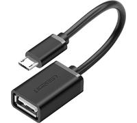 UGreen USB vers Micro-USB 0,12 M noir 10396