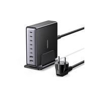 UGREEN 200W 8 Ports Chargeur USB C Rapide Bureau GaN Compatible avec 100W 65W iPhone 16 e Plus Pro Max 15 14 13 iPad Air Mini MacBook Pro Air M4 M3 M2 Galaxy S25 S24 2M Câble Alimentation Inclus