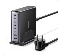 Ugreen Chargeur Zapix 200W 8 ports GaN USB‑C Charge rapide, câble 2m inclus