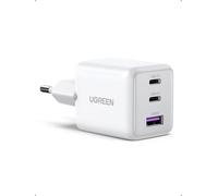 UGREEN Zapix 30W Chargeur USB C Rapide iPhone 3 Ports Prise Secteur(Blanc)